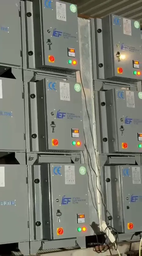 Sundurma altındaki on beş hücreli bankanın devreye alınması.